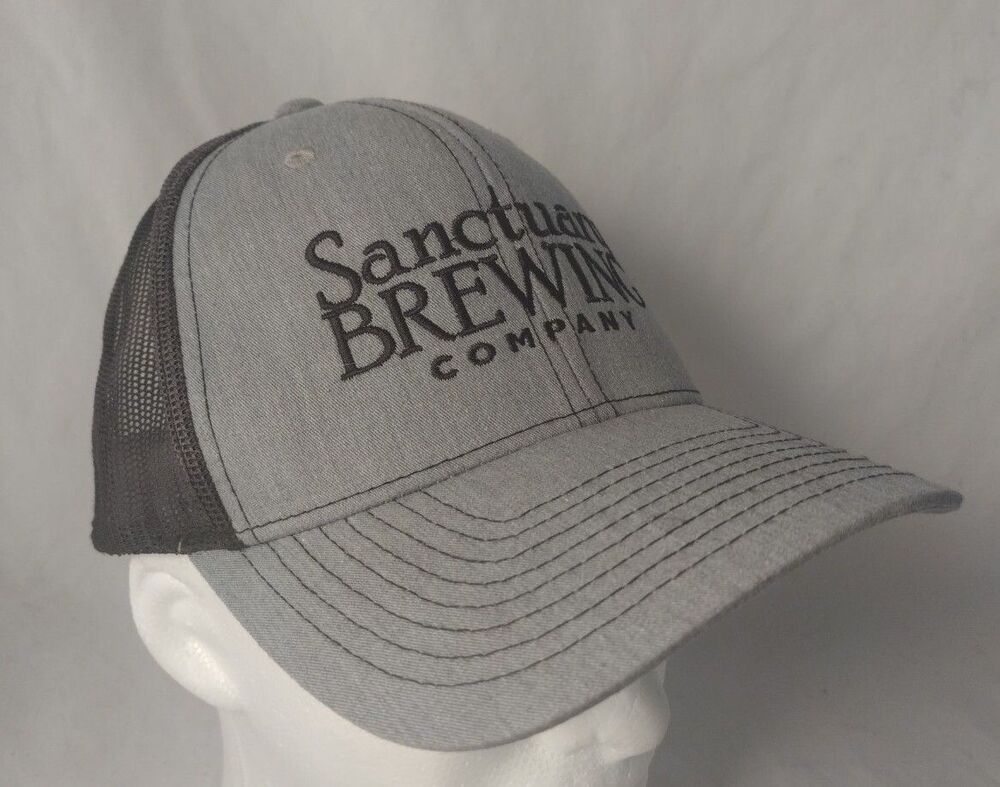 Sanctuary Brewing Co Hendersonville NC Adjustable Snapback Hat/Cap-EXCELLENT!